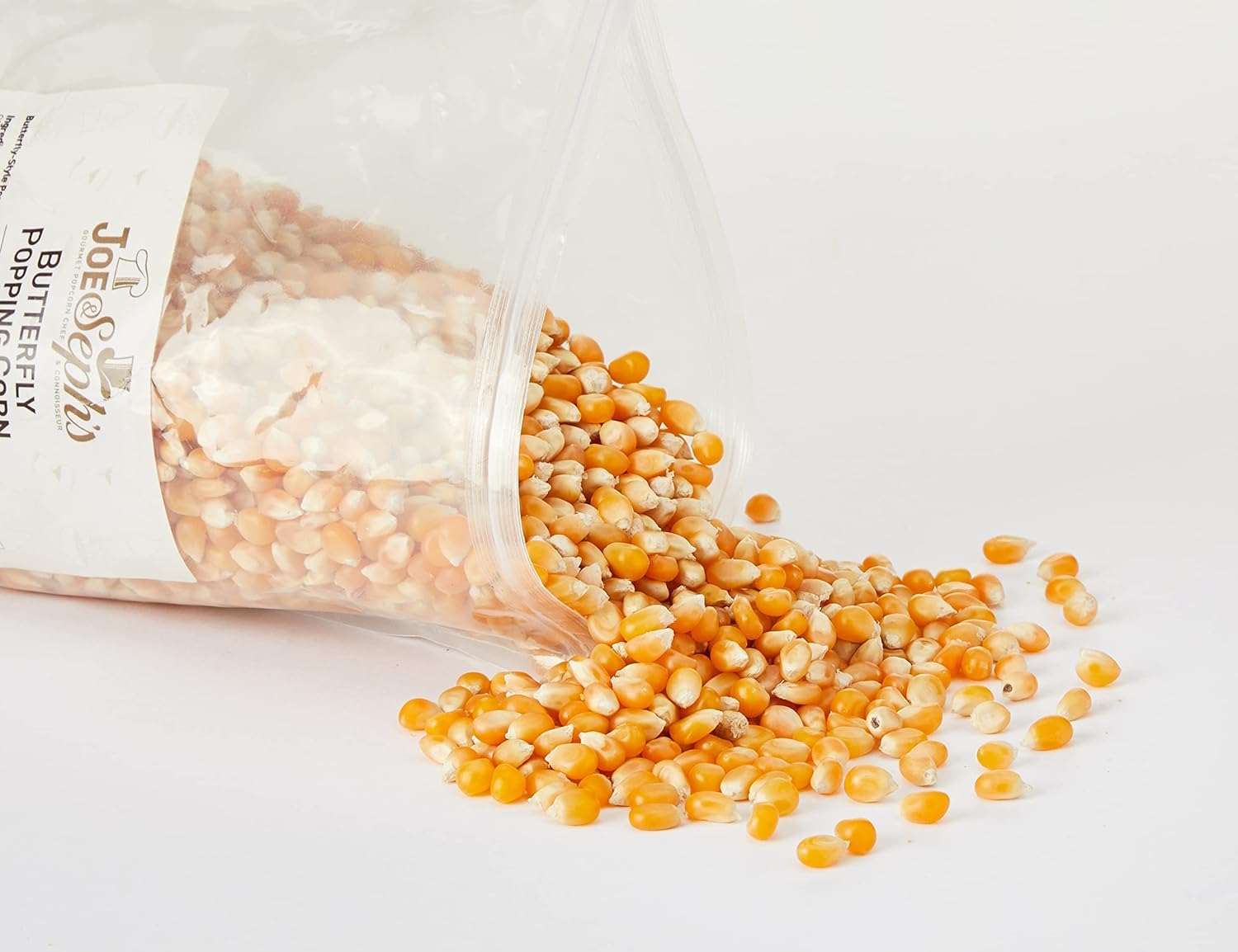 Joe & Seph's Butterfly Popcorn Kernels – 400 g wiederverschließbarer Beutel – Snack im Kinostil