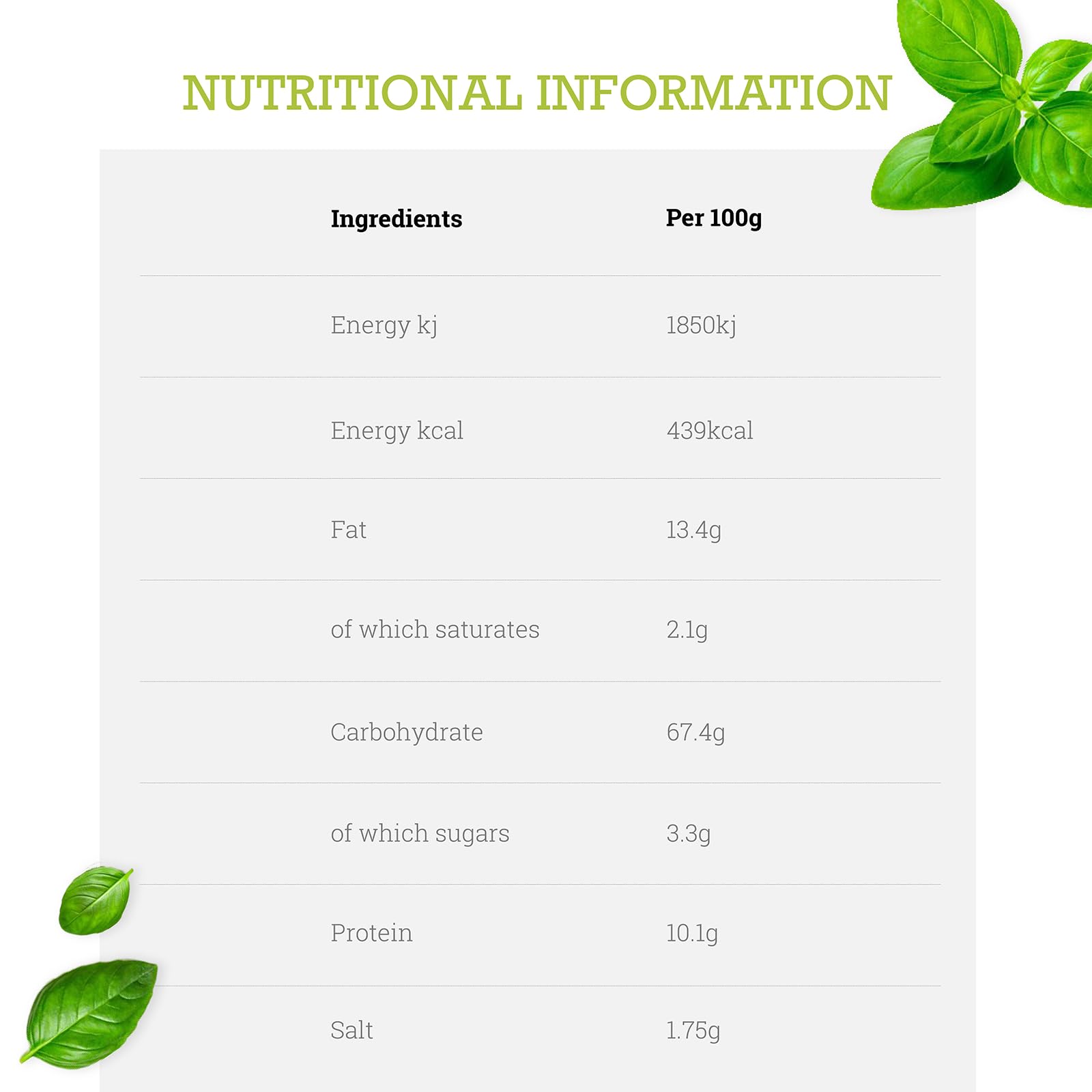 Mr Organic - Organic Rosemary Flatbread 150g
