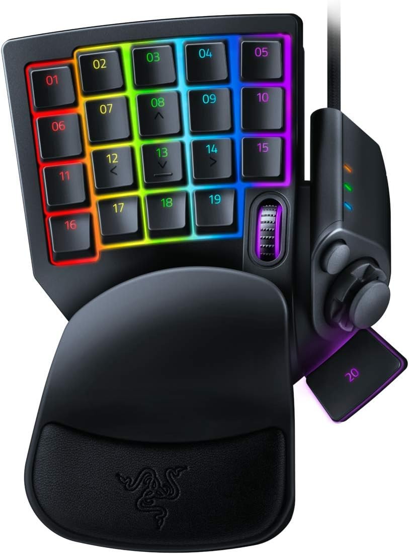 Razer Tartarus Pro Gaming-Tastatur – 32 programmierbare Tasten mit analogen optischen Schaltern
