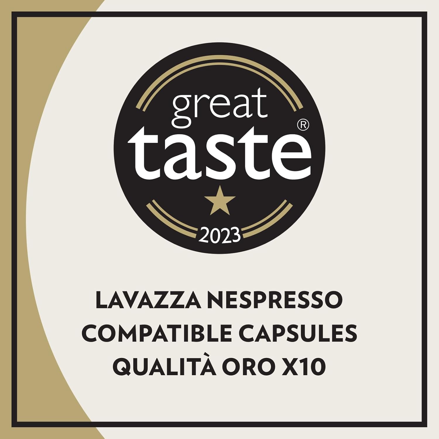Lavazza Qualità Oro Nespresso-kompatible Aluminiumkapseln – 100er-Pack, keine CO2-Auswirkungen