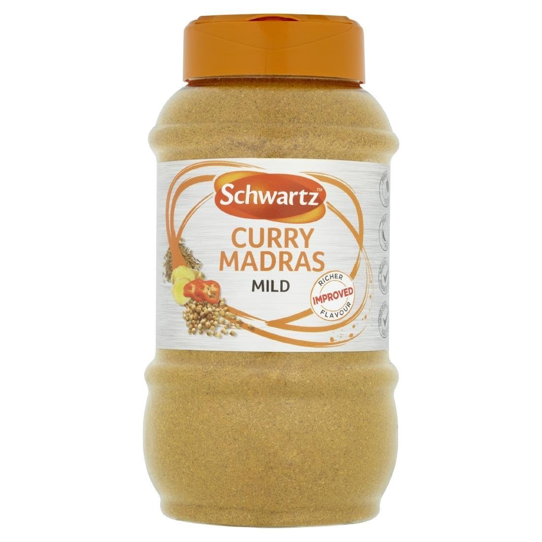 Schwartz - Madras Mildes Currypulver Indisches Gewürz 0,4 kg