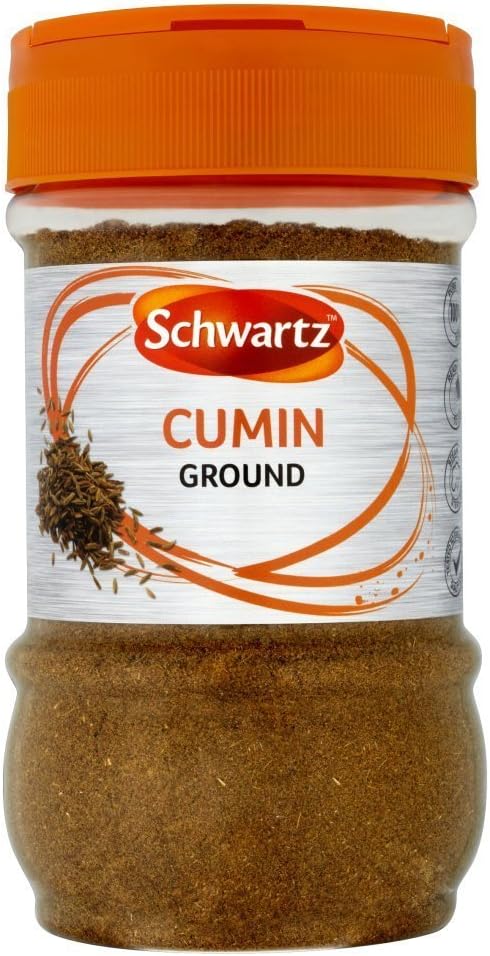 Schwartz Gemahlenes Kreuzkümmelpulver - Marokkanisches Gewürz, 400 g