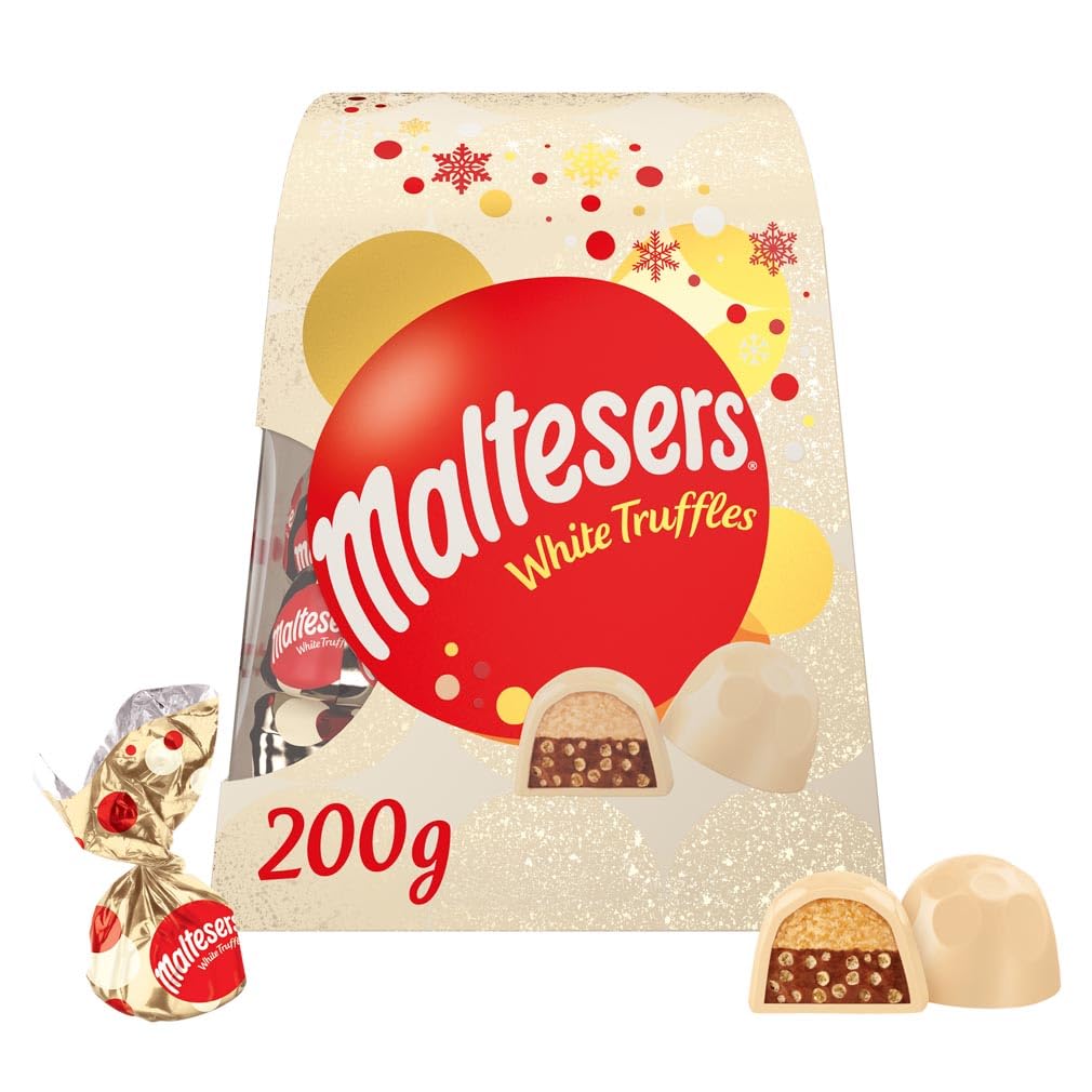 Maltesers Weiße Schokoladentrüffel Geschenkbox, 200g