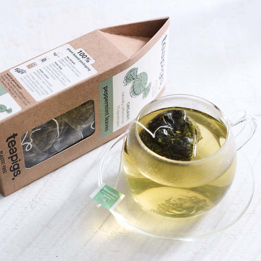 teapigs Pfefferminztee – Koffeinfreier Kräutertee mit losen Blättern, 100 g
