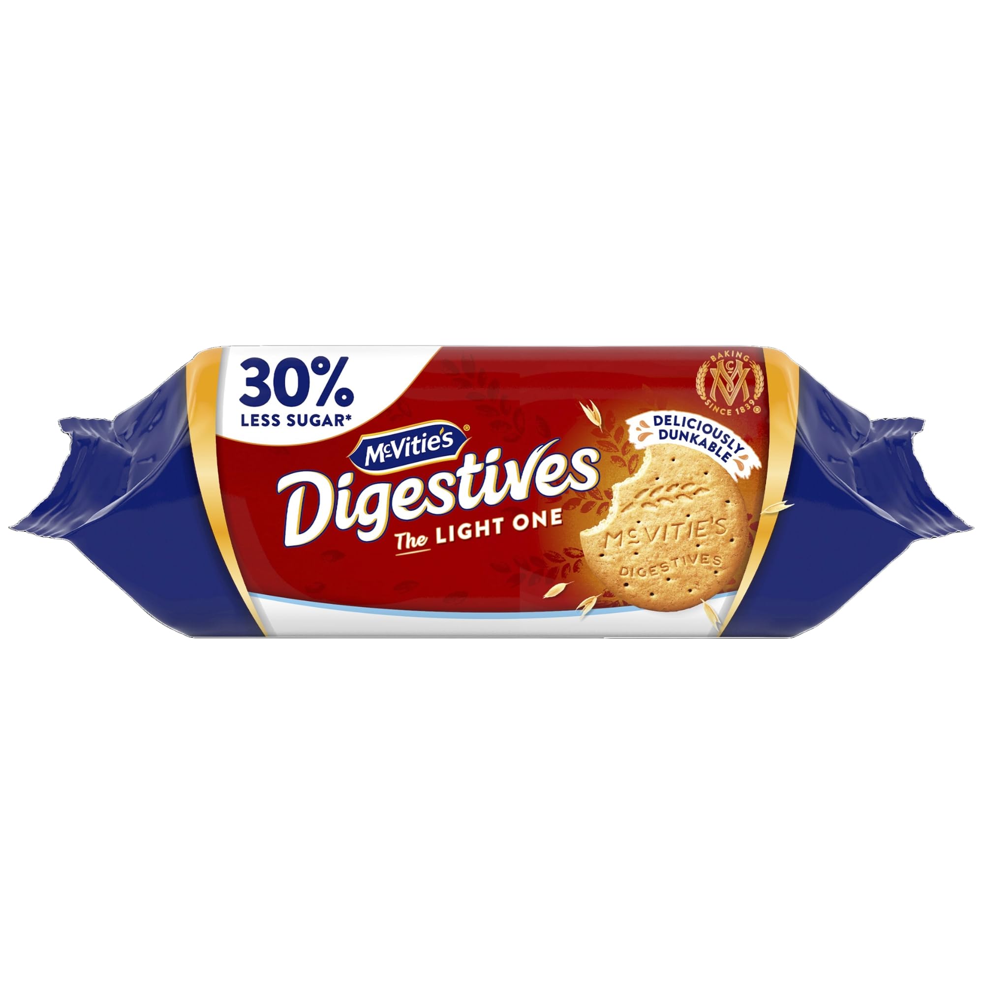 McVities Digestives, The Light One, 250 g (1er Pack)