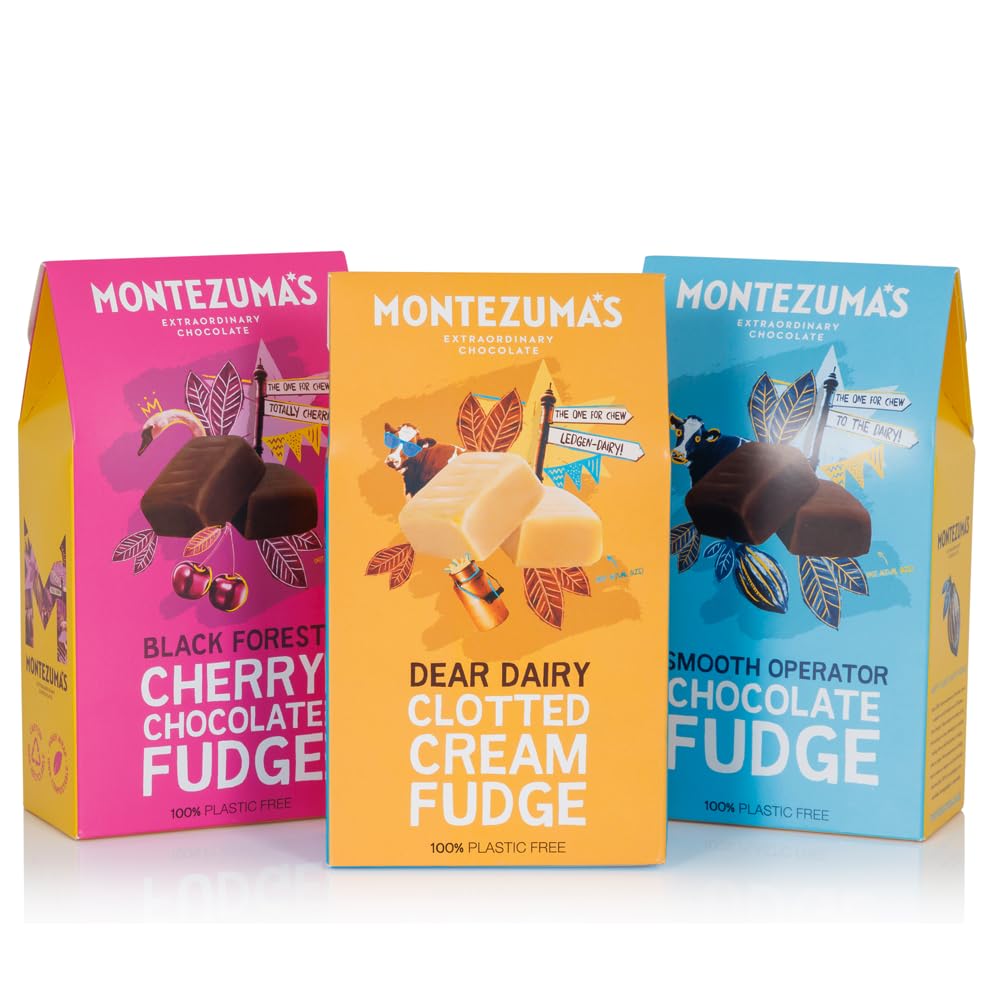 Montezuma's Schwarzwälder Schokoladen-Fudge, 150g