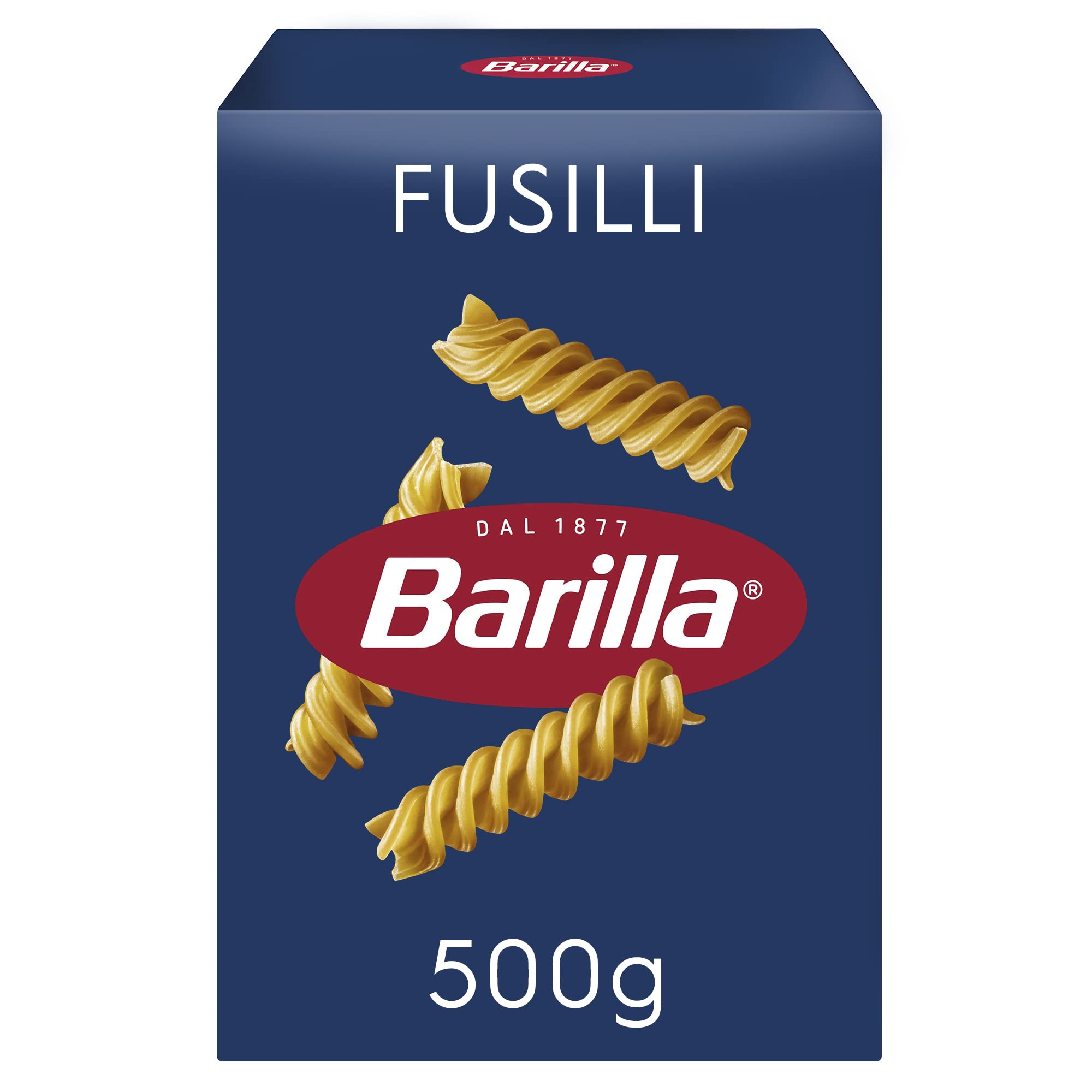 Barilla Fusilli – Authentische italienische Pasta aus Hartweizen – 500 g