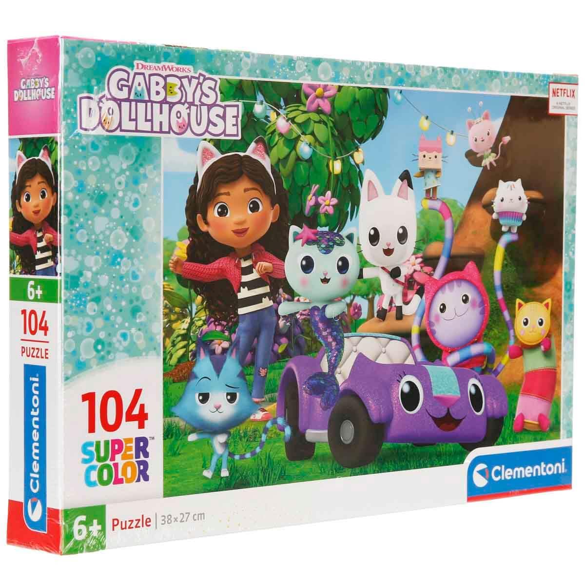 Clementoni Gabby's Dollhouse 104-Piece Puzzle for Kids 6+ Years