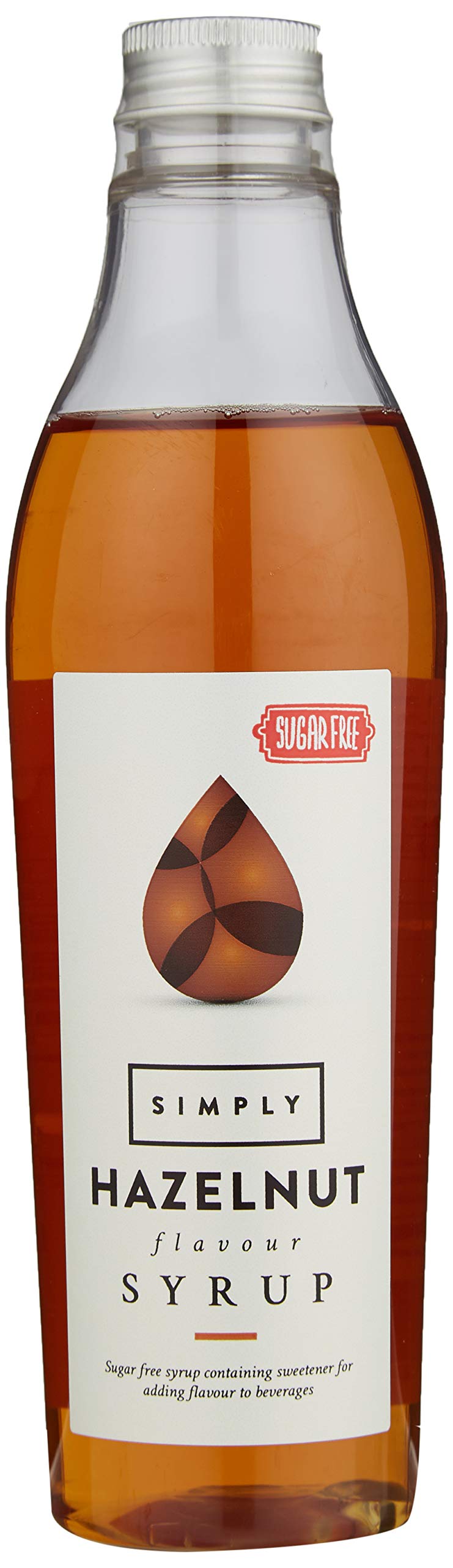 Simply - Zuckerfreier Haselnusssirup, 250 ml