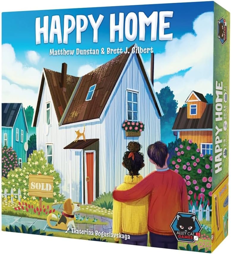 Alley Cat Games Happy Home Strategie Heimdekoration Polyomino Spiel
