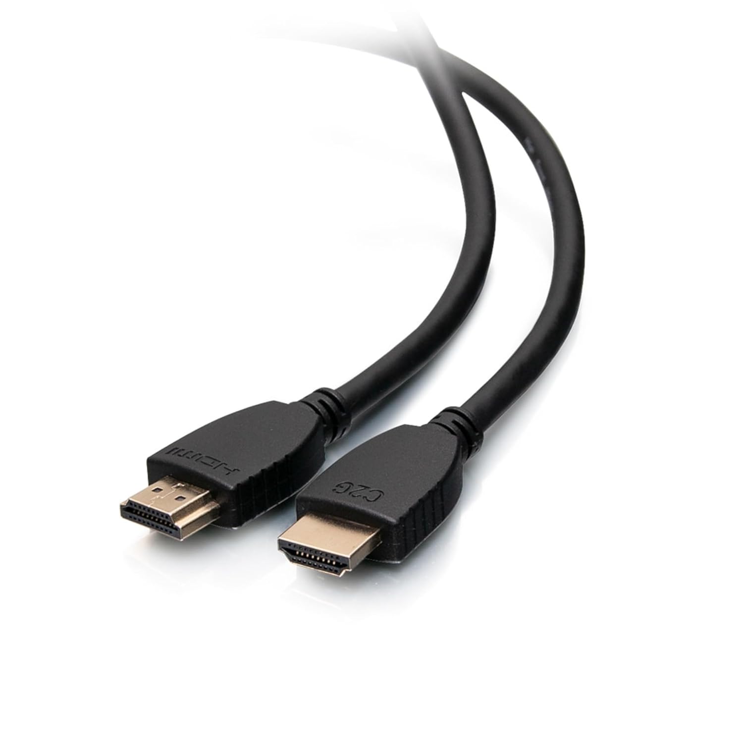 C2G 56783 High Speed HDMI-Kabel mit Ethernet – 4K 60 Hz, vergoldet, 2 m