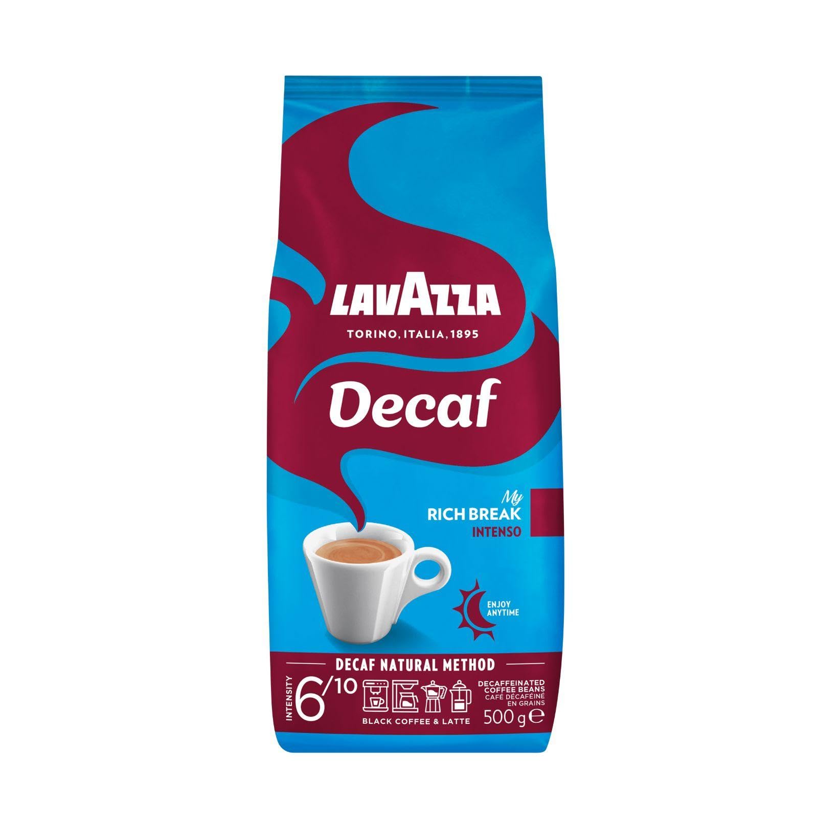 Lavazza Decaf Intenso - My Rich Break Ganze Kaffeebohnen, 500g