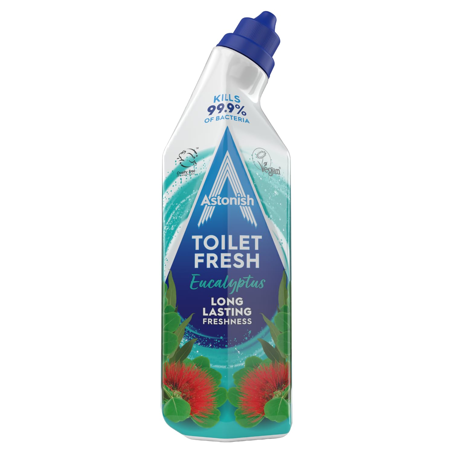 Astonish Eukalyptus-Toilettenfrischgel – tötet 99,9 % der Bakterien ab, verhindert Kalkablagerungen
