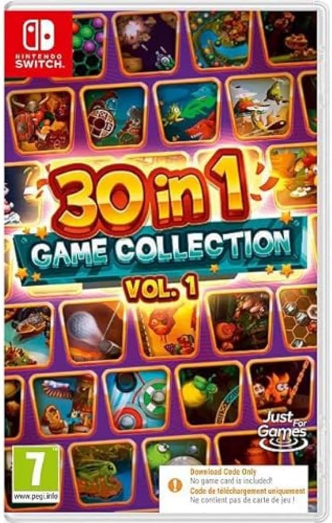 30 in 1 Spielesammlung Band 1 – Nintendo Switch Code in einer Box