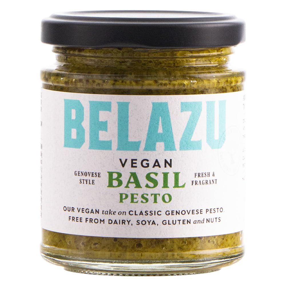 Belazu Veganes Basilikum-Pesto - Kochsauce 165g