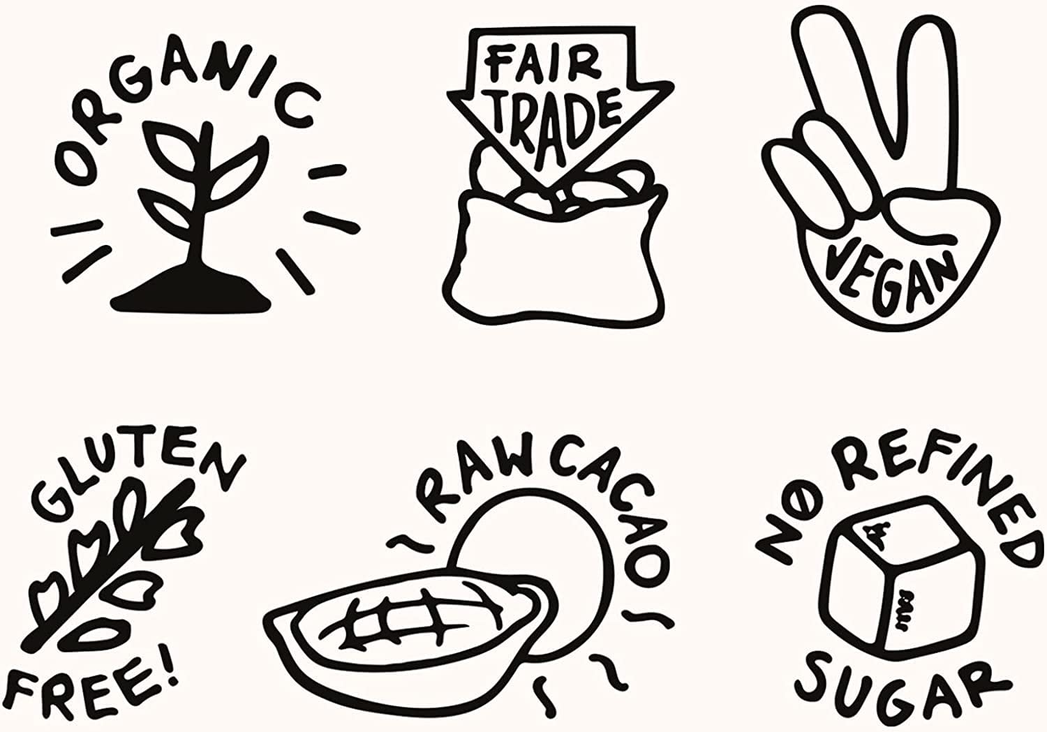 Ombar - 90% Cacao Vegan Dark Chocolate Bar (35g x 10) Organic, Dairy & Gluten Free