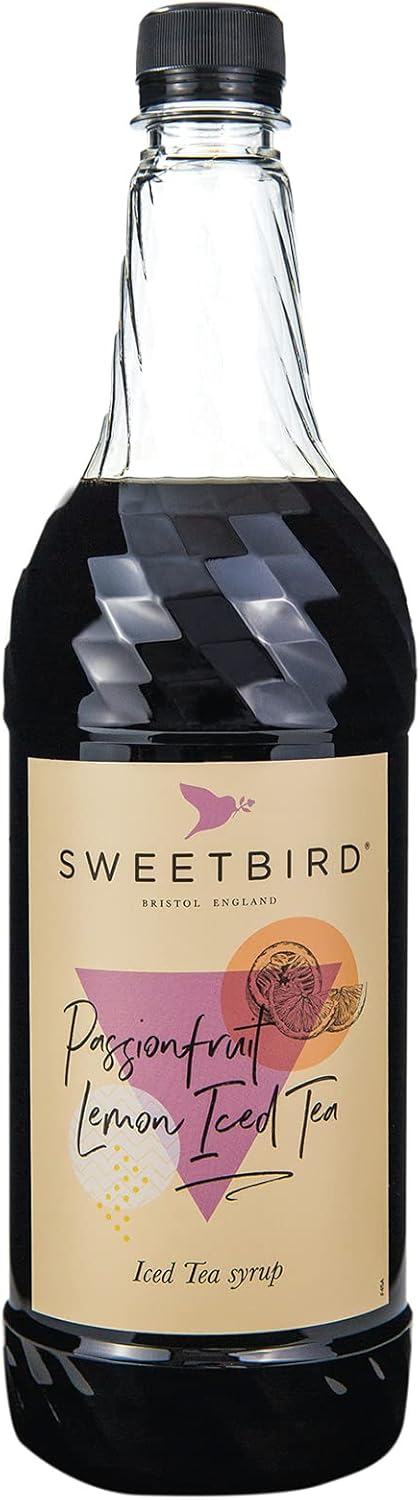 Sweetbird Passionsfrucht-Zitronen-Eisteesirup (1 Liter)