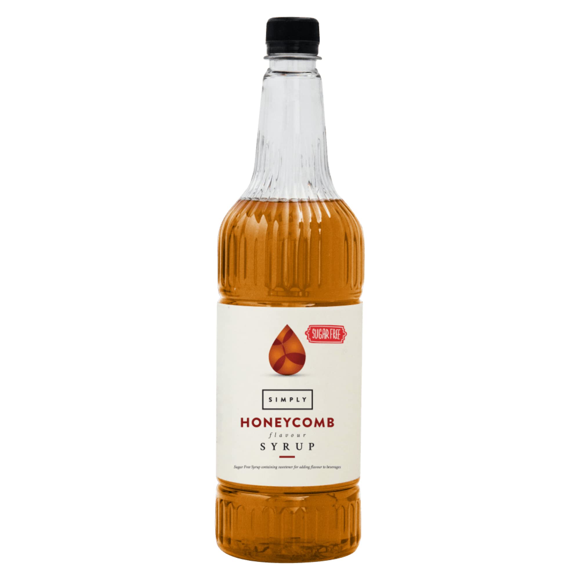 Einfach zuckerfreier Honigwabensirup – kalorienarmer, veganer und nussfreier aromatisierter Sirup