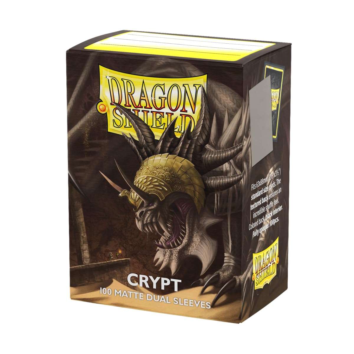 Dragon Shield Standard – Dual Matte Crypt (100 Beutel) – Kartenhüllen für Sammelkartenspiele