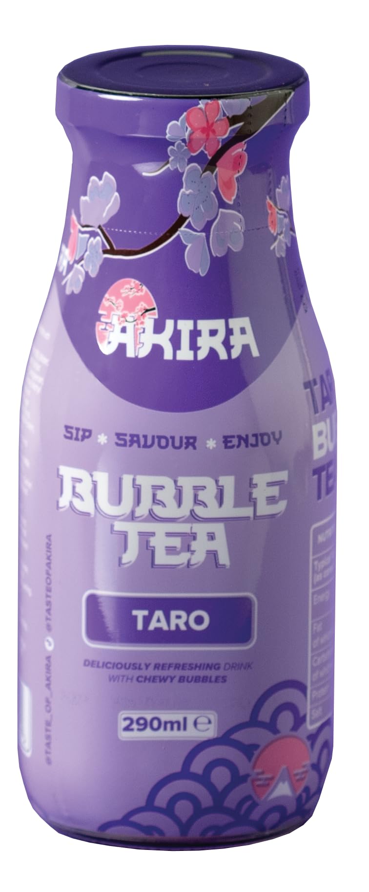 Akira - Taro Bubble Tea Fertigdose, 290ml