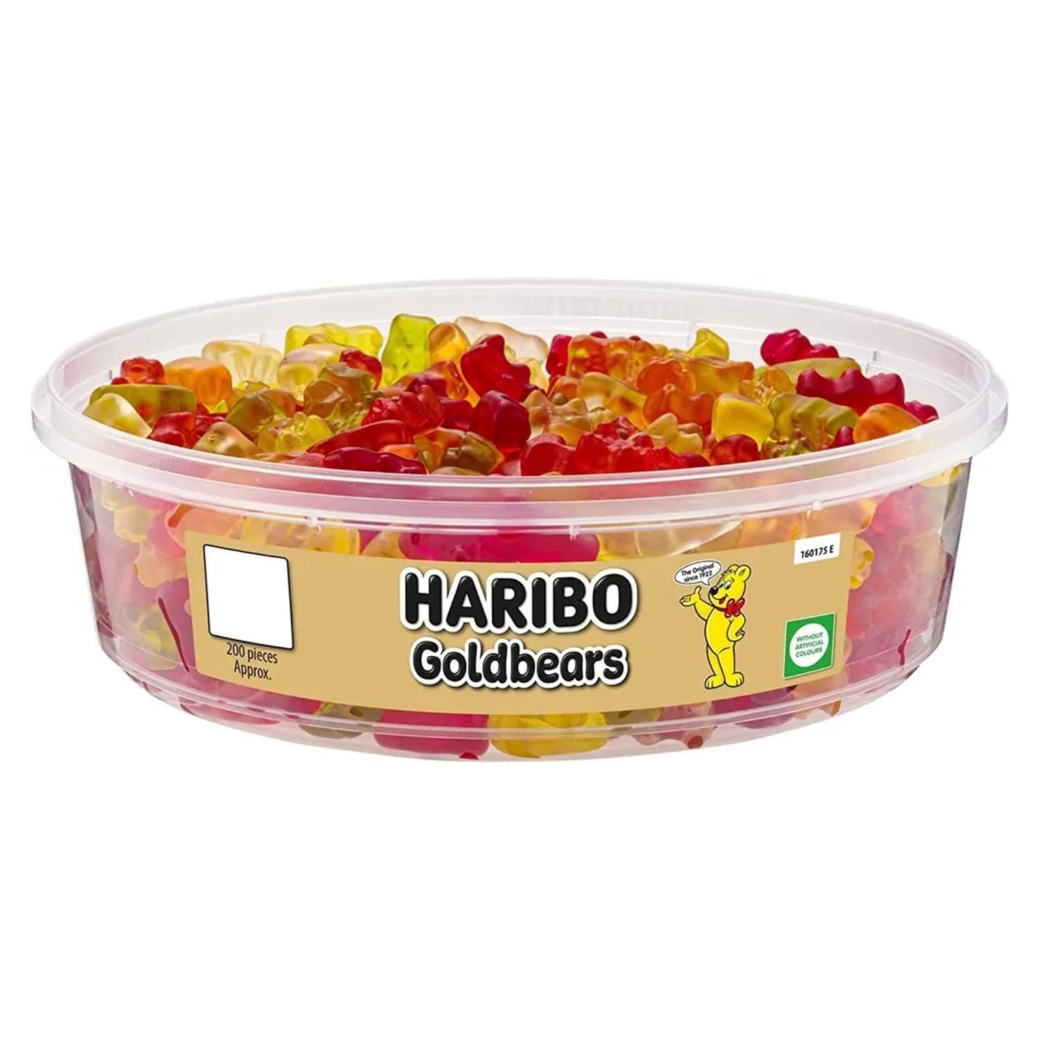 HARIBO Goldbären Fruchtgummis - 460g Becher (200 Stück)