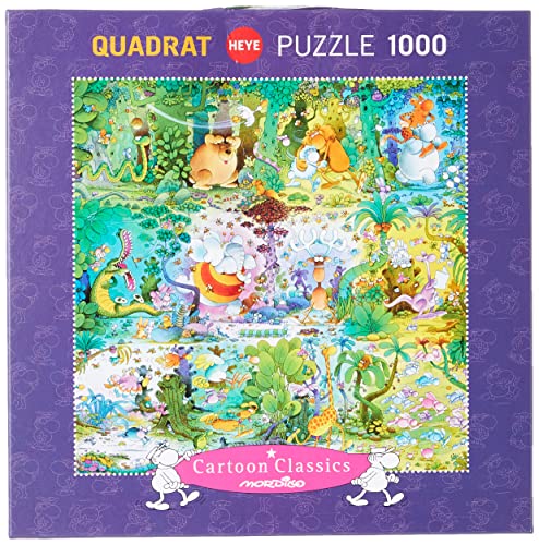Heye Wildlife Mordillo 1000-teiliges Puzzle – Familien-Puzzlespiel