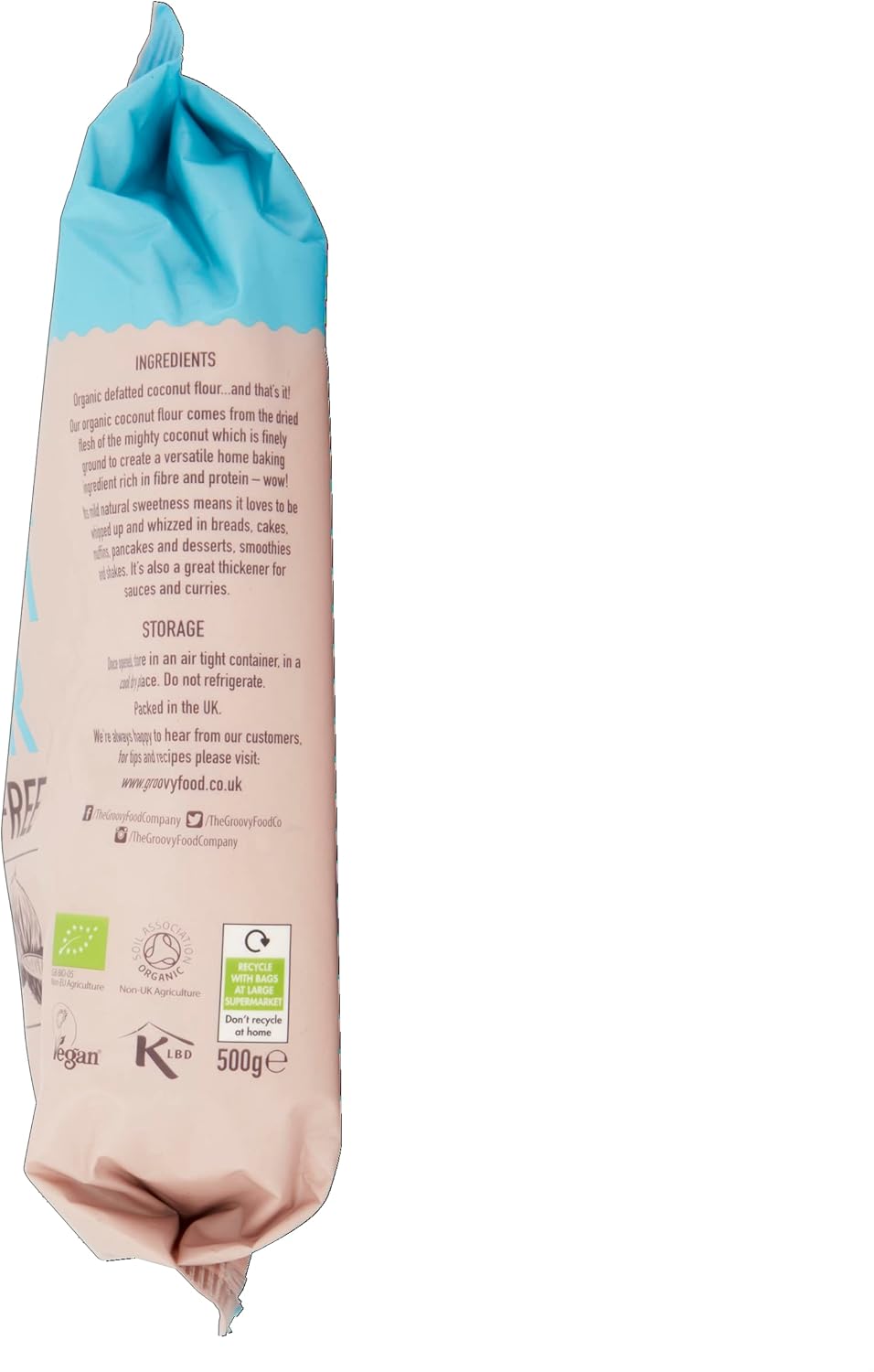 Groovy Food Company – Bio-Kokosmehl-Backzutat