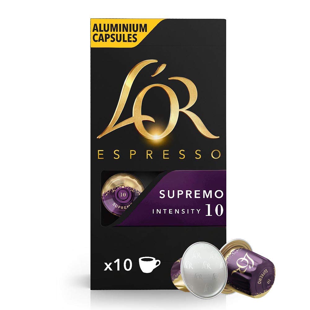 L'OR Espresso Supremo Intensität 10 - Kaffeekapseln (10er Pack)