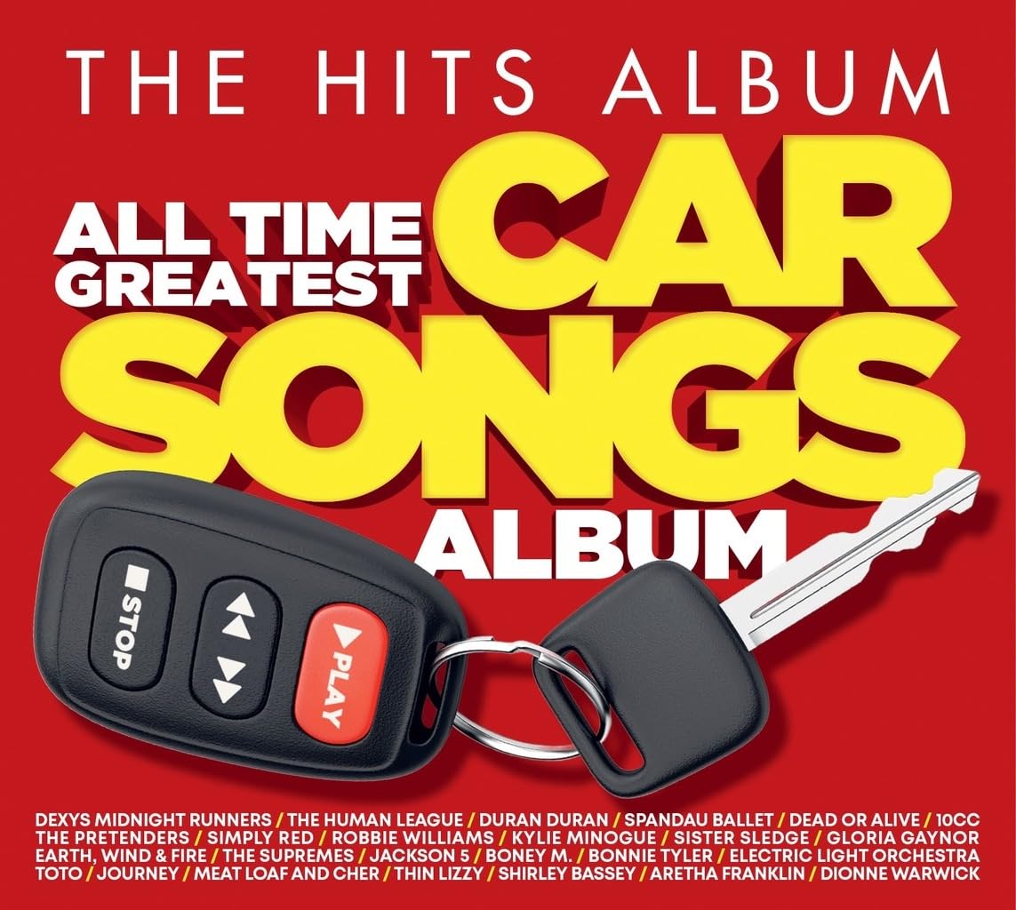 Das Hits-Album: Die besten Auto-Songs aller Zeiten – 3-CD-Audio-Zusammenstellung