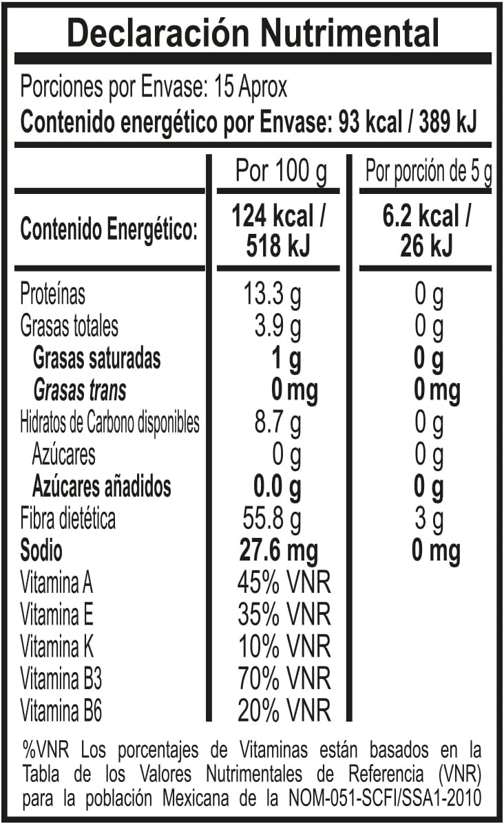 Tajin Arbol Chili - Getrocknete Arbol Chilis 75g Packung