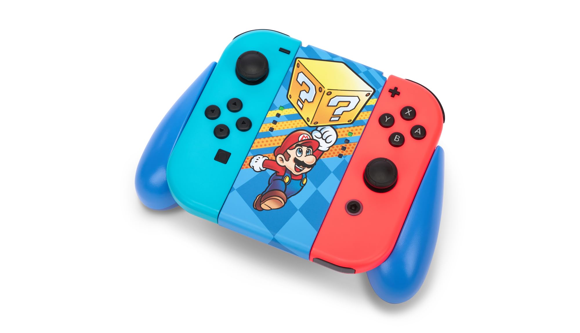 PowerA Joy-Con Comfort Grip für Nintendo Switch OLED-Modell – Mystery Block