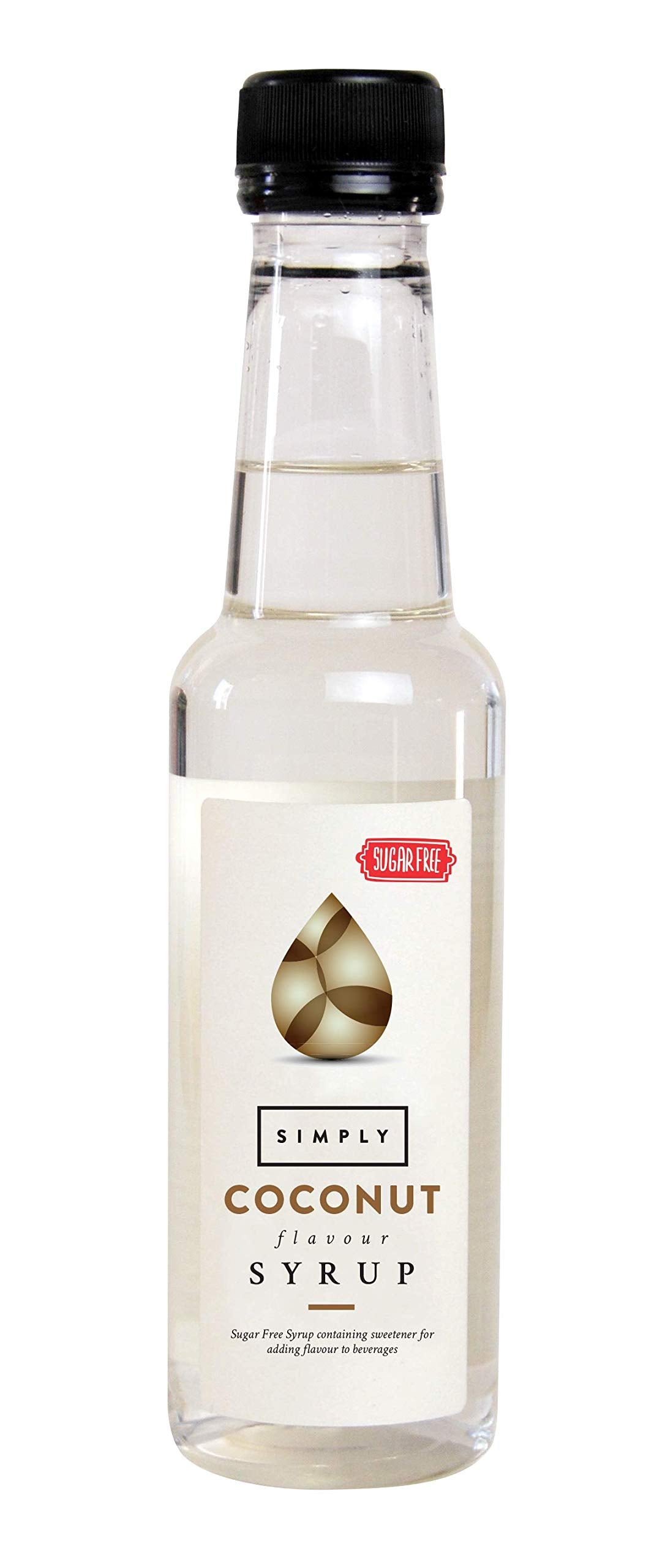 Simply – Zuckerfreier Kokosnusssirup, kalorienarmer, veganer und nussfreier aromatisierter Sirup