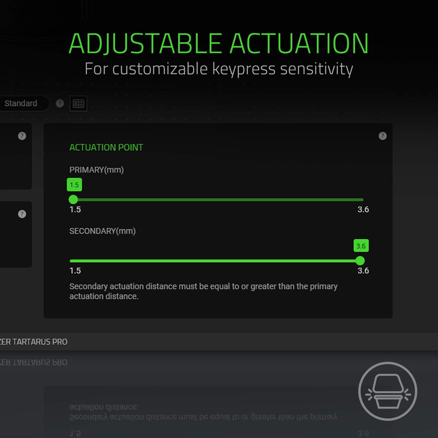 Razer Tartarus Pro Gaming-Tastatur – 32 programmierbare Tasten mit analogen optischen Schaltern