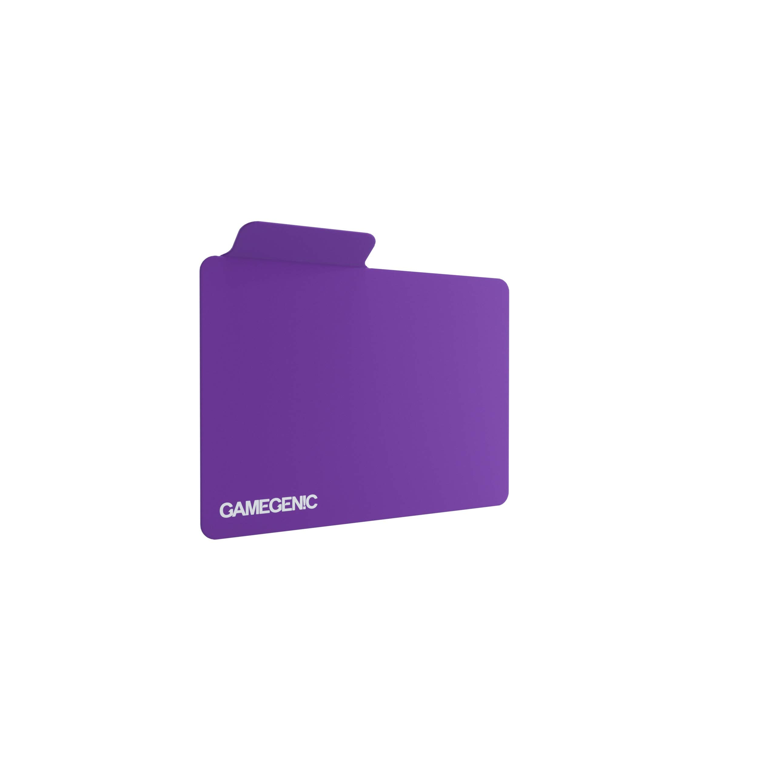 Gamegenic 80-Karten-Seitenhalter – Lila Deckbox für Sammelkartenspiele