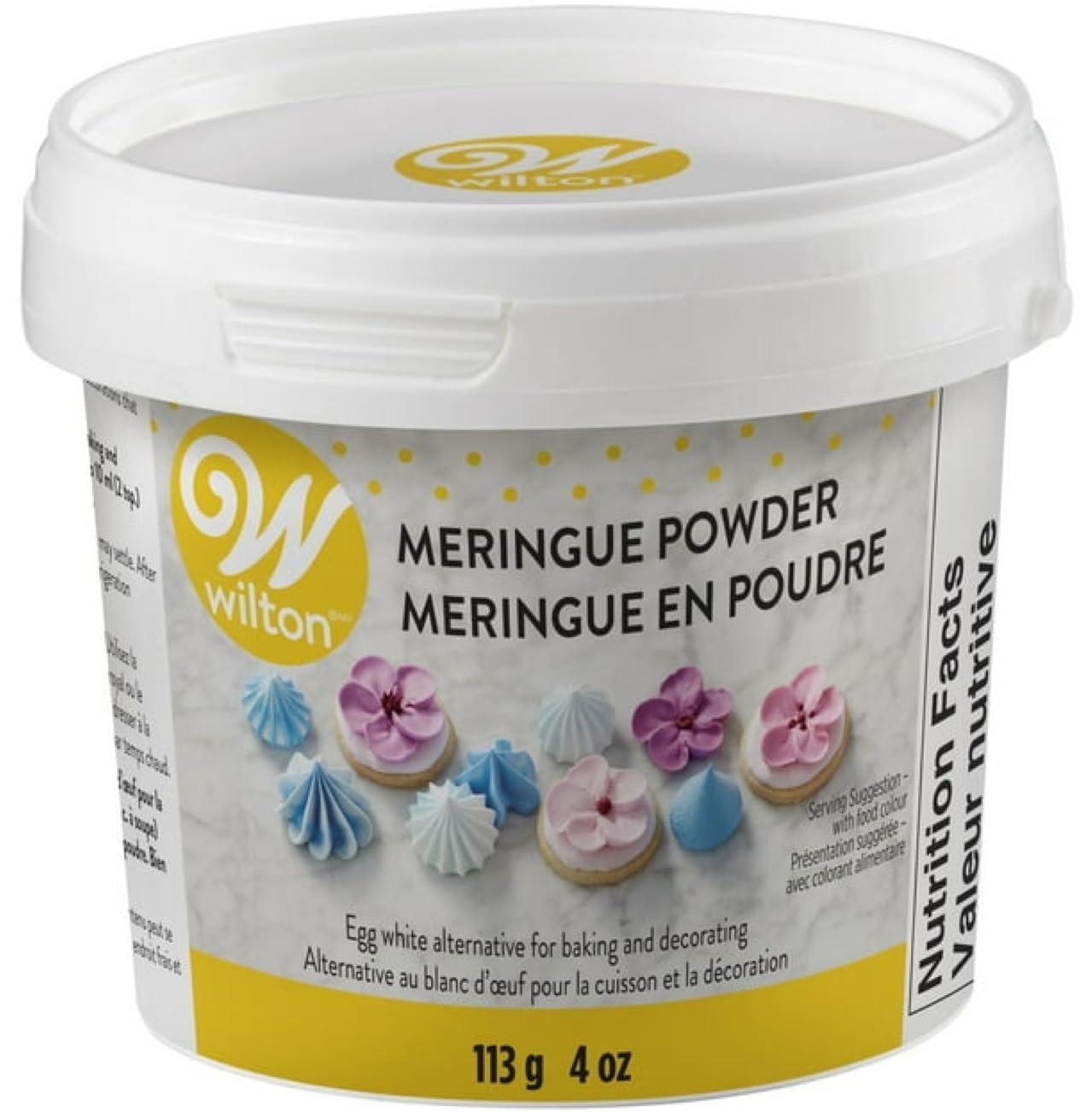 Wilton Meringue Powder 120 g – Eiweißersatz für Baisers und Royal Icing
