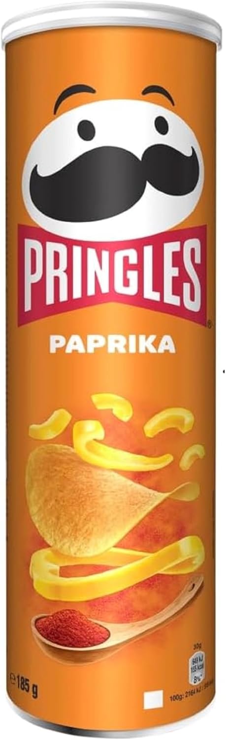 Pringles Paprika Chips 185g