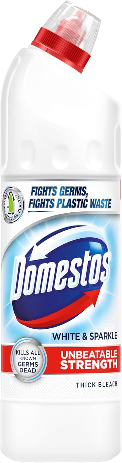 Domestos White & Sparkle Dickflüssiges Bleichmittel (861,83 g)