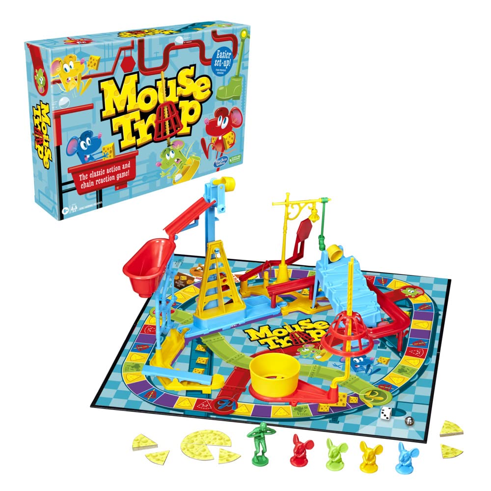 Hasbro Gaming Mausefalle-Brettspiel für Kinder ab 6 Jahren