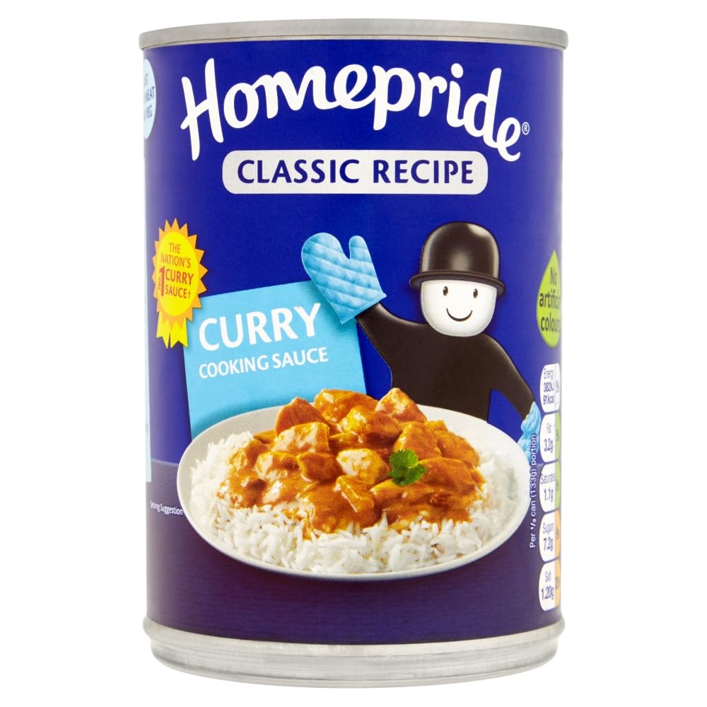 Homepride Klassisches Rezept Currysauce, 400g Dose