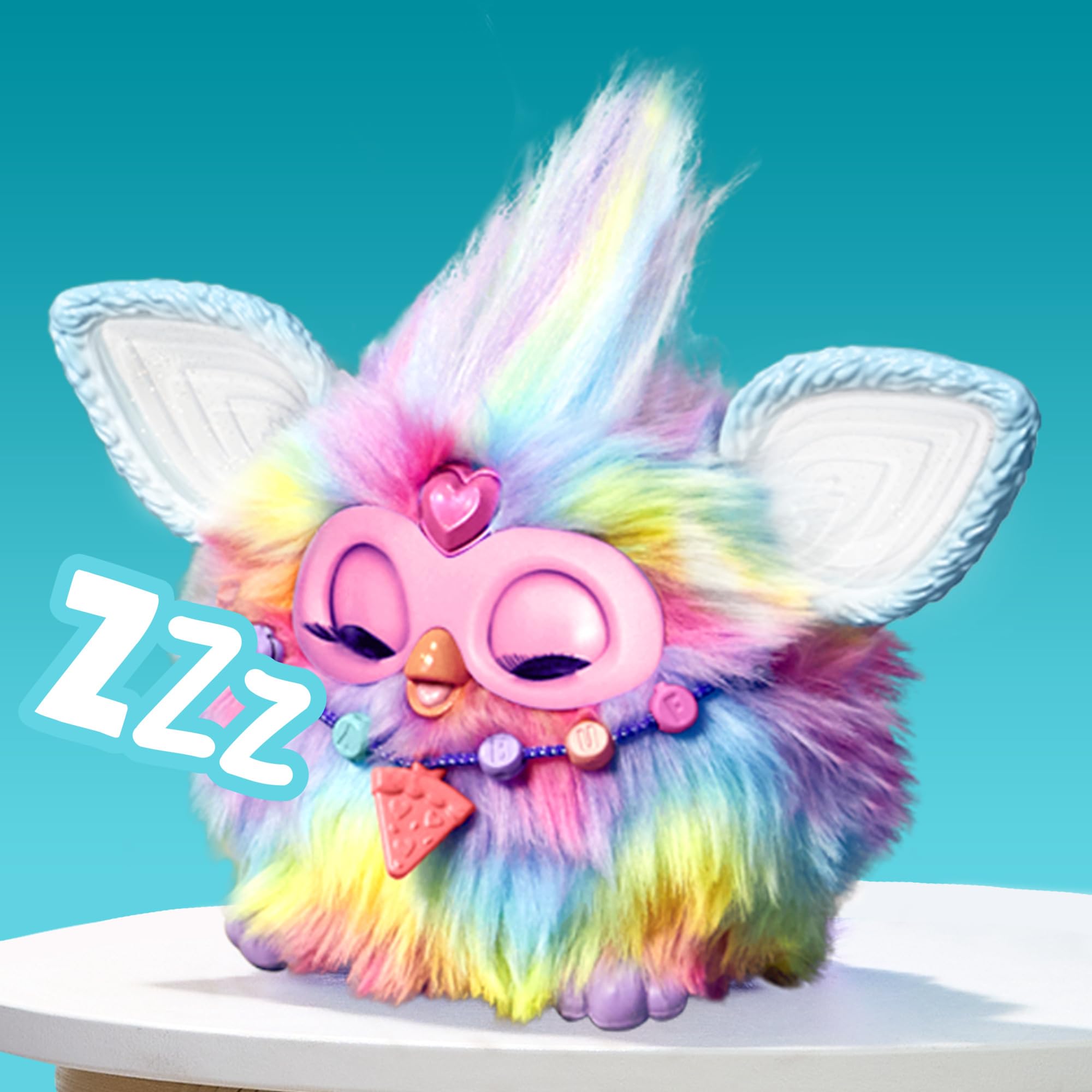 Furby Tie Dye Interaktives Plüschspielzeug – Englische Version, ab 6 Jahren