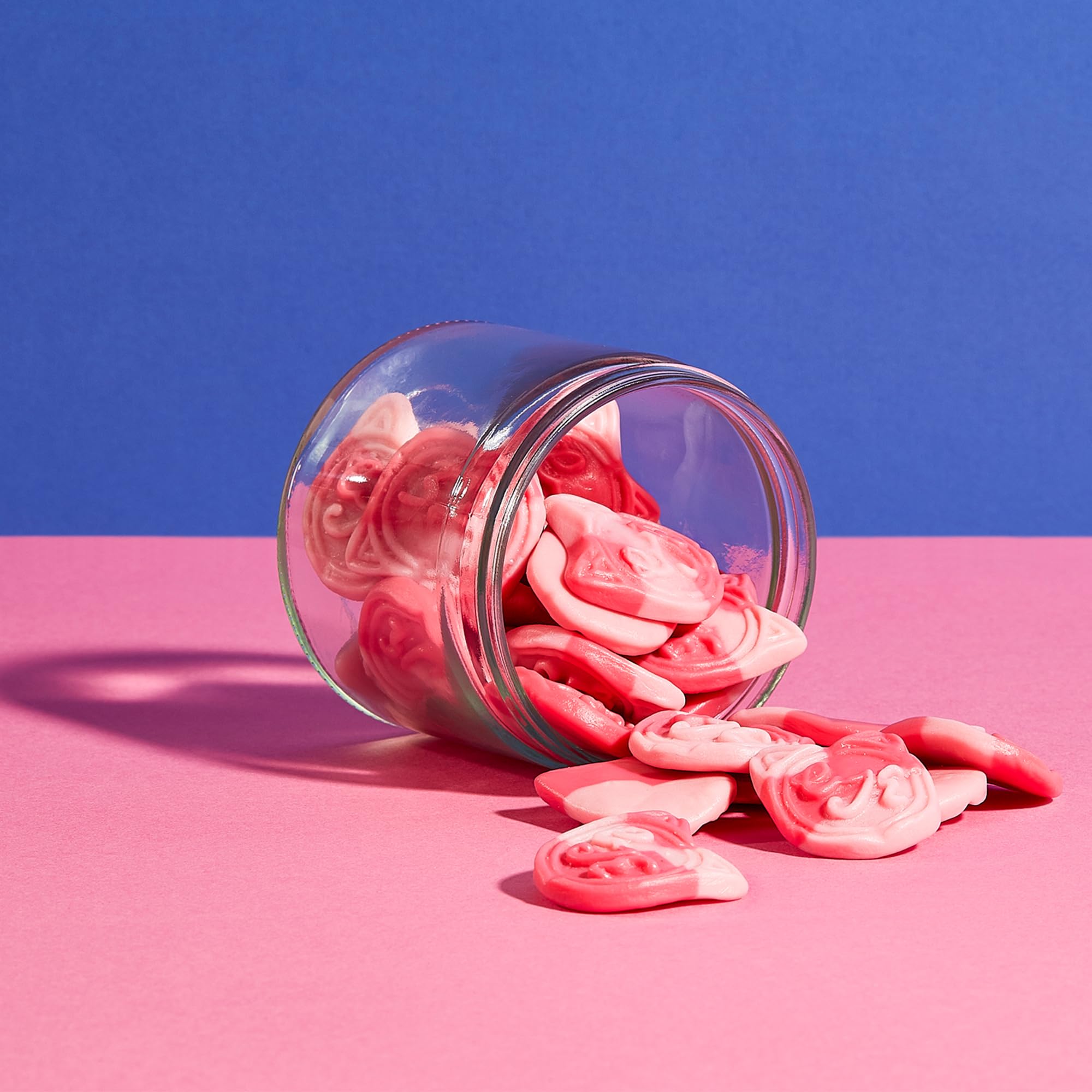 CANDY KITTENS Eton Mess Vegan Sweets - Case of 12x54g Bags, Packed with Strawberry Juice & Natural Ingredients