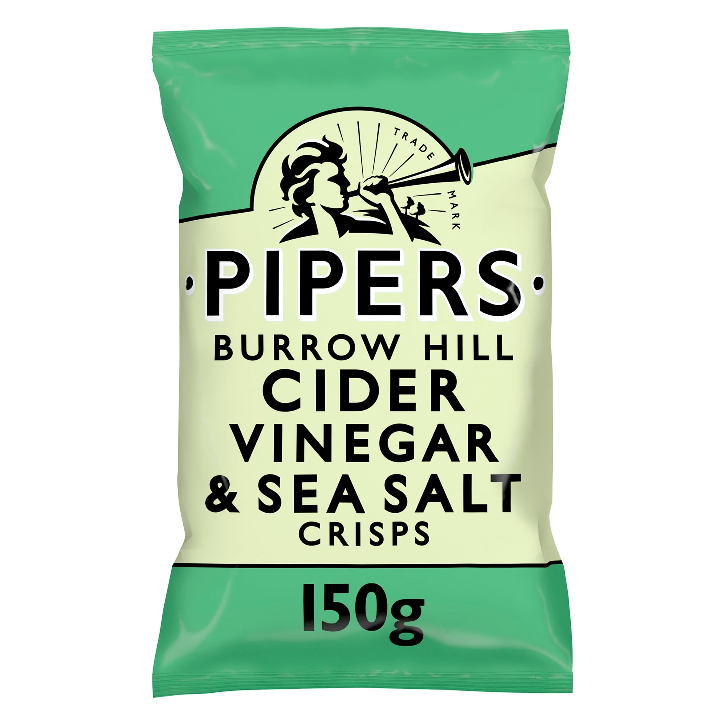 Pipers Burrow Hill Apfelessig & Meersalz Chips zum Teilen, 150 g