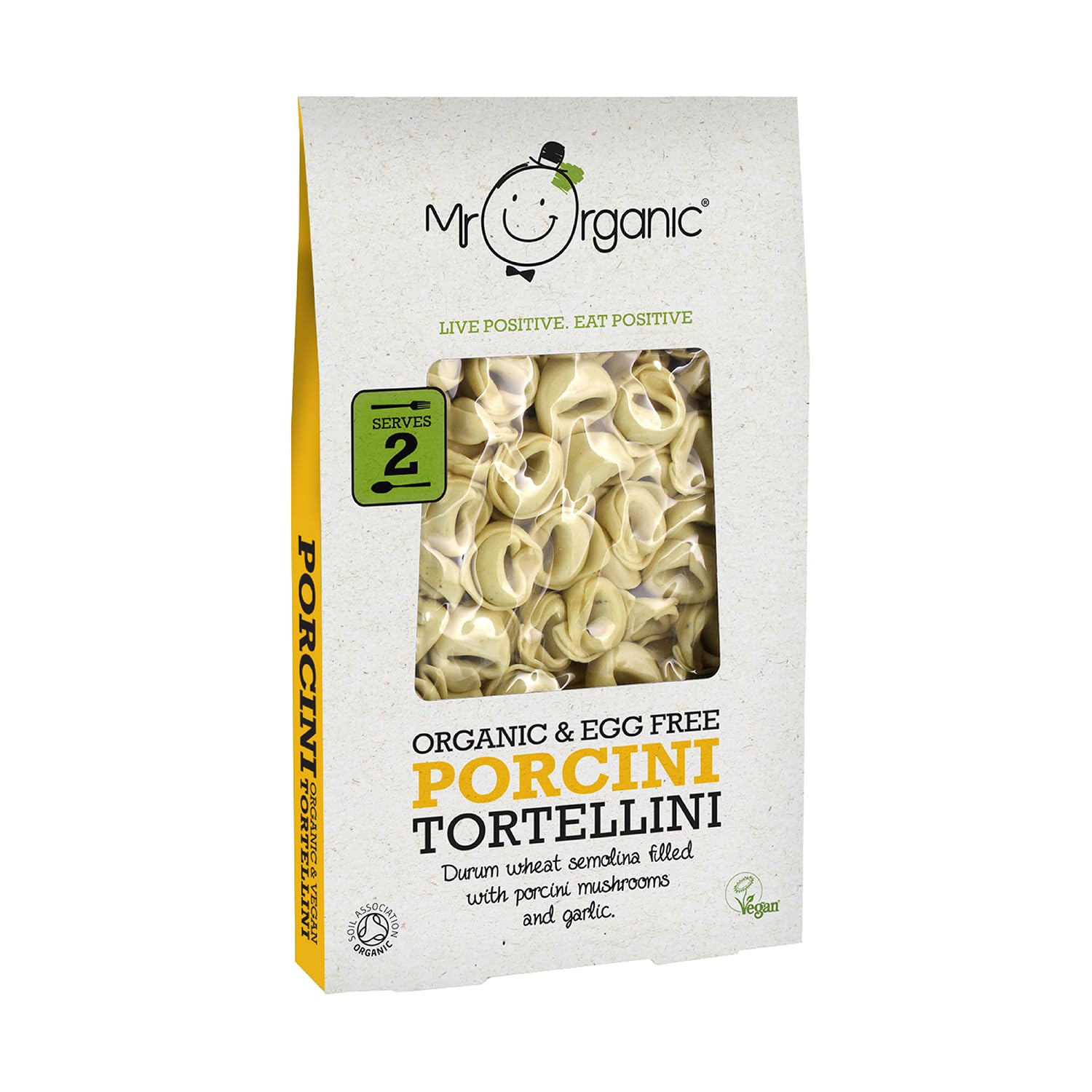 Mr Organic - Steinpilz-Tortellini 250 g - Bio, gentechnikfrei, eifrei