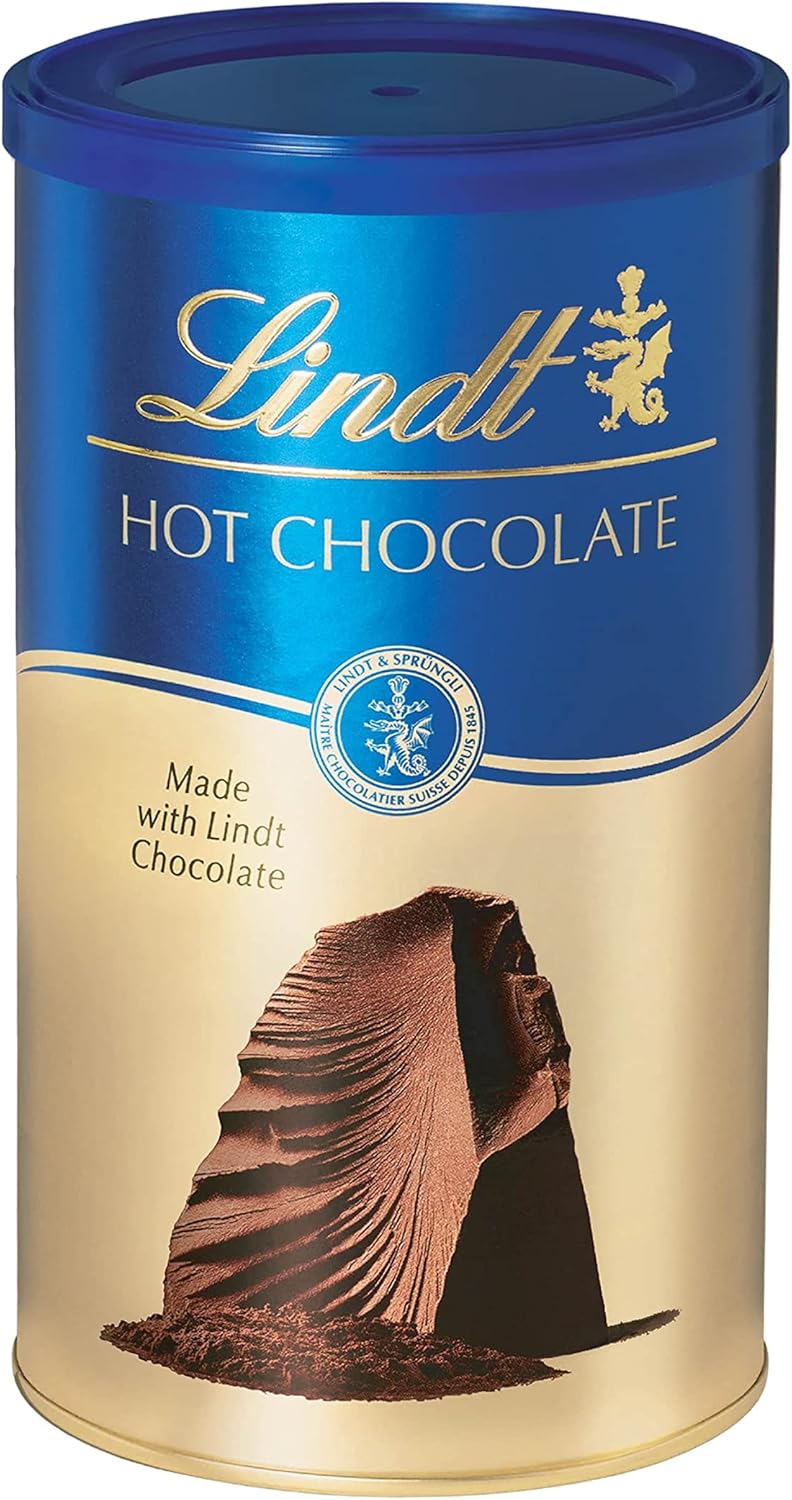 Lindt Heiße Schokolade 300 g – Hergestellt mit echter Lindt Schokolade, veganfreundliches Rezept