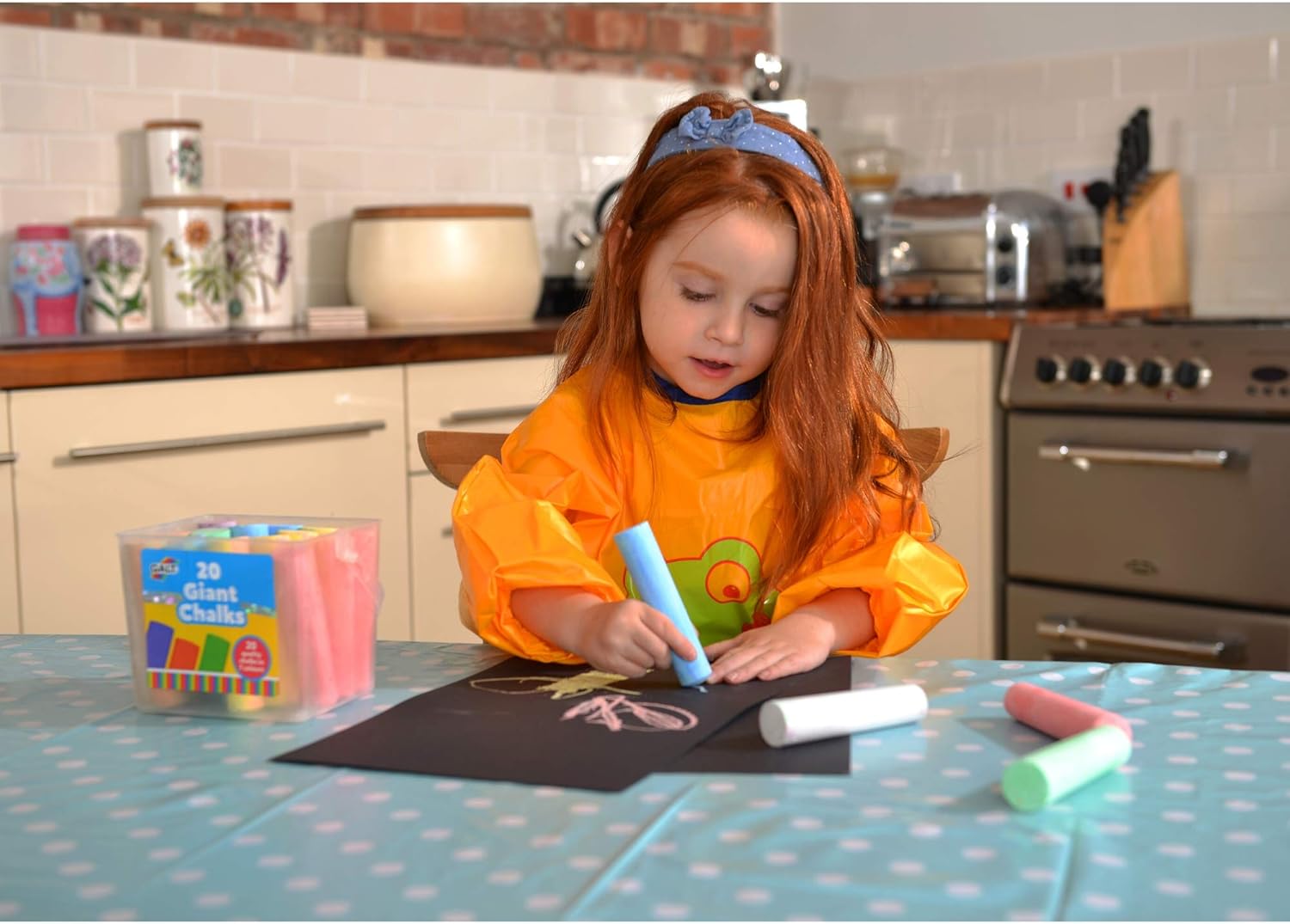 Galt Toys 20 Riesenkreiden – abwaschbares und langlebiges Kunstset für Kinder ab 3 Jahren