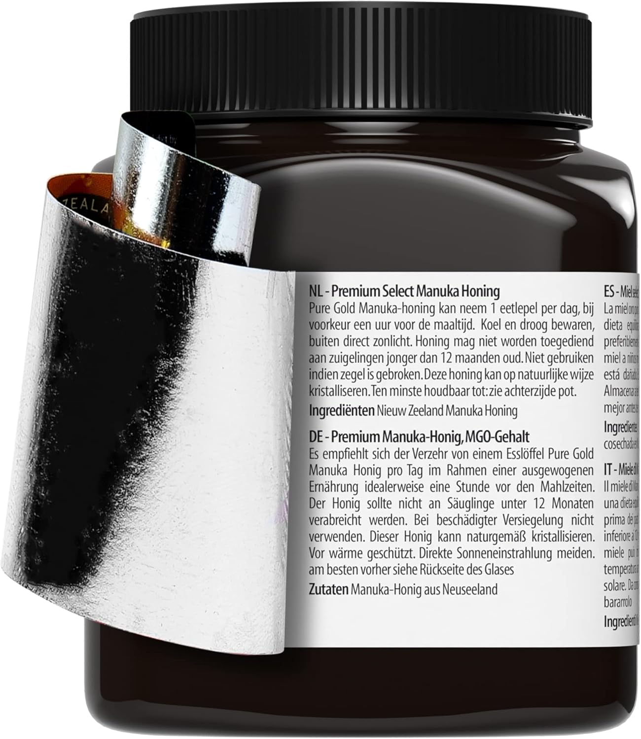 Pure Gold Manuka-Honig 300+ MGO-zertifiziert, 250 g