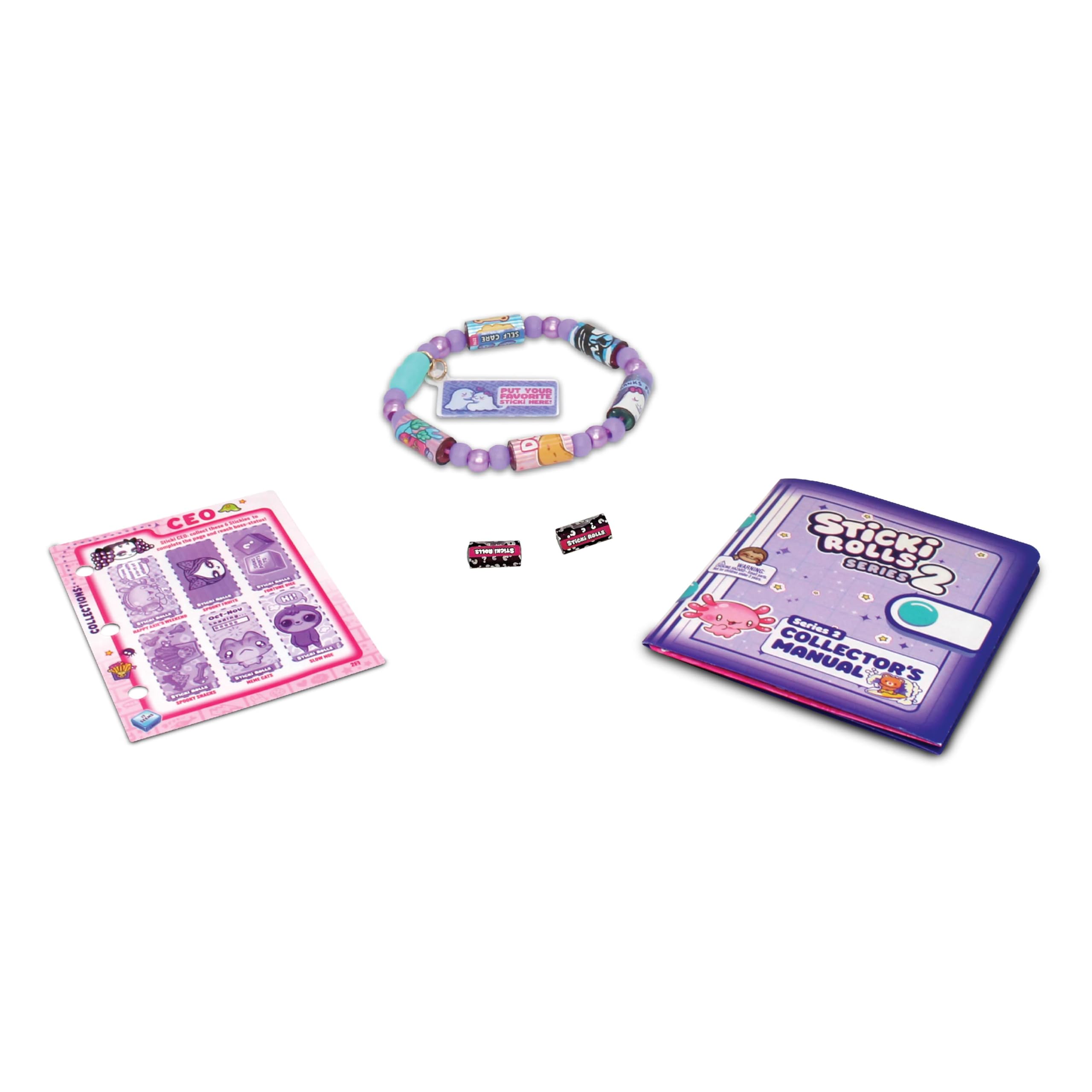 Sky Castle Sticki Rolls Sticki Bands Serie 2 – Mehrfarbiges holografisches Sticker-Armbandpaket