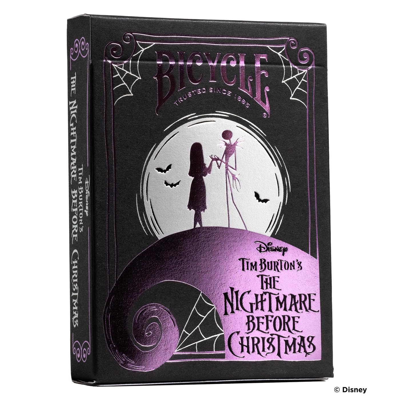 Bicycle The Nightmare Before Christmas Spielkarten – 1 Deck, Luftpolster-Finish