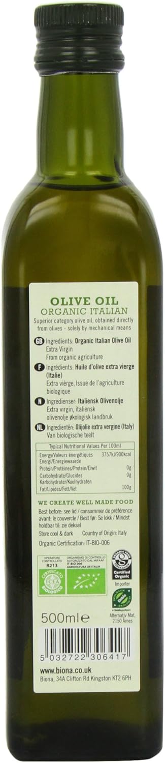 Biona Bio-Olivenöl Extra Vergine Italienisch 500 ml