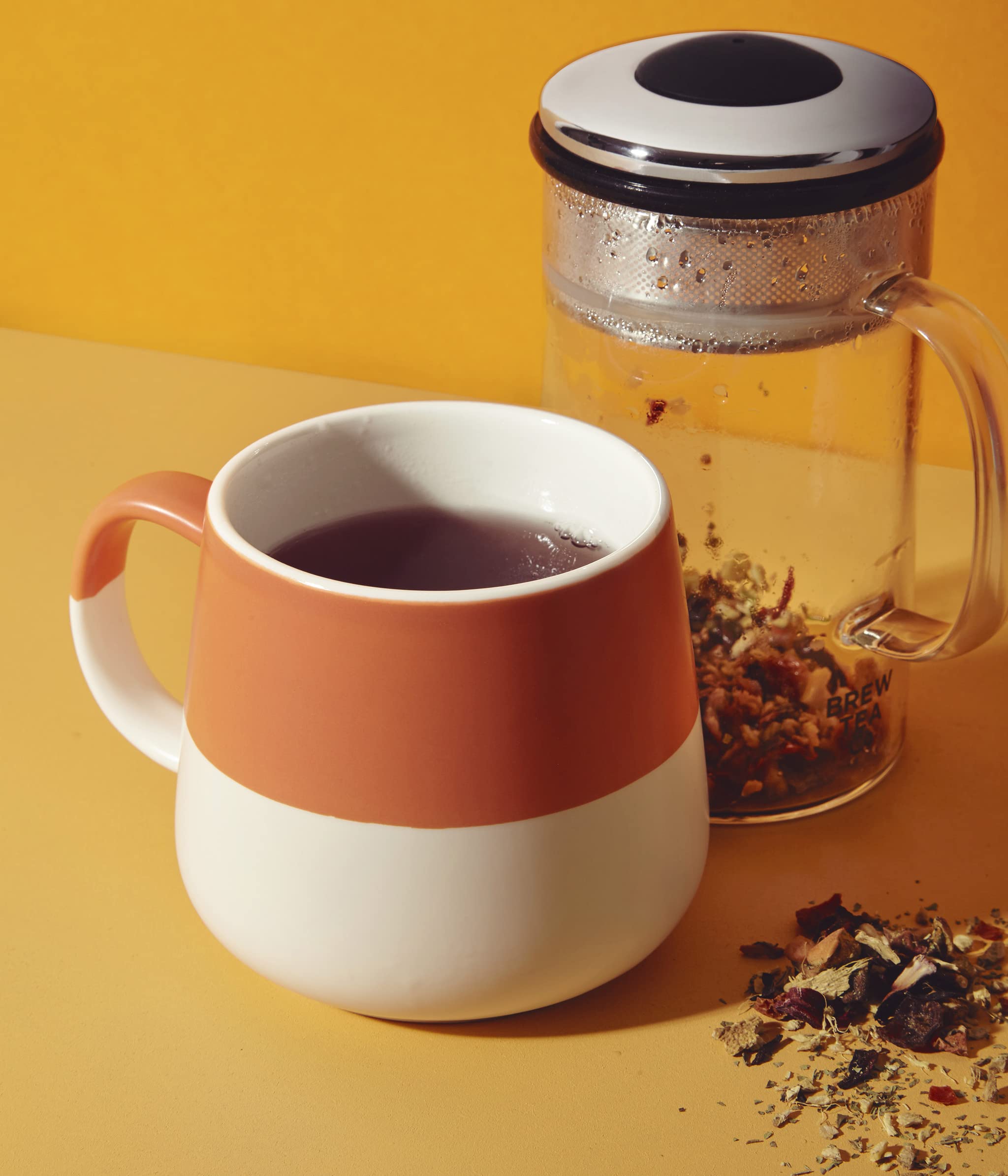 Brew Tea Co Zitrone und Ingwer Loser Blatttee 113g